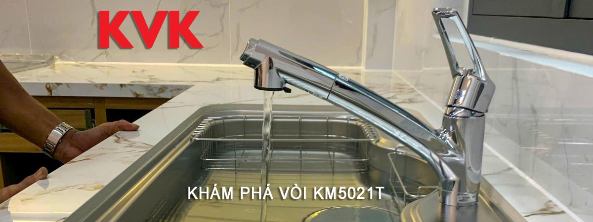KHÁM PHÁ VÒI RỬA NHẬT BẢN KVK KM5021T | GANBARU KITCHEN