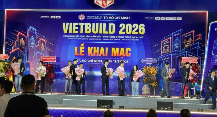 Những khoảnh khắc tuyệt vời với gian h&agrave;ng Ganbaru tại Triển l&atilde;m Vietbuild T8.2026