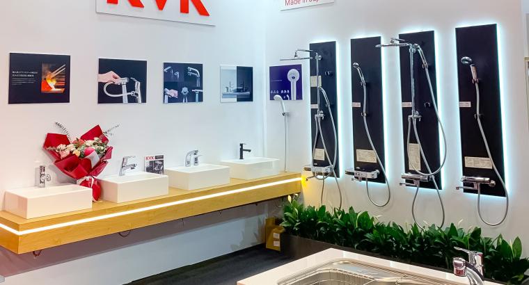 Vòi lavabo dây rút của thương hiệu KVK Nhật Bản