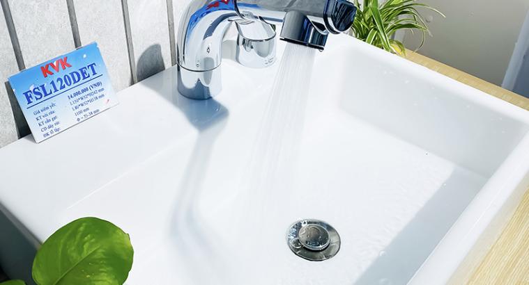 Đẳng cấp đến từ sự khác biệt của Vòi Lavabo KVK FSL120DET