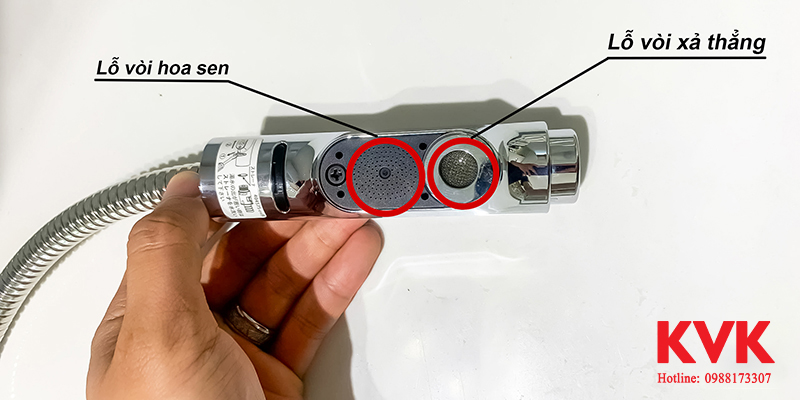 Thông số kỹ thuật Vòi rửa bát KVK KM6111EC