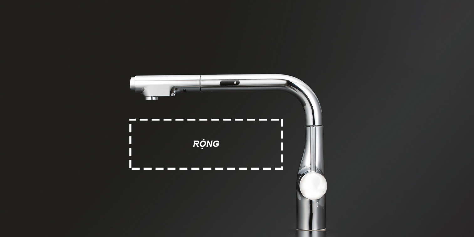 Thông số kỹ thuật Vòi rửa bát KVK KM6101EC
