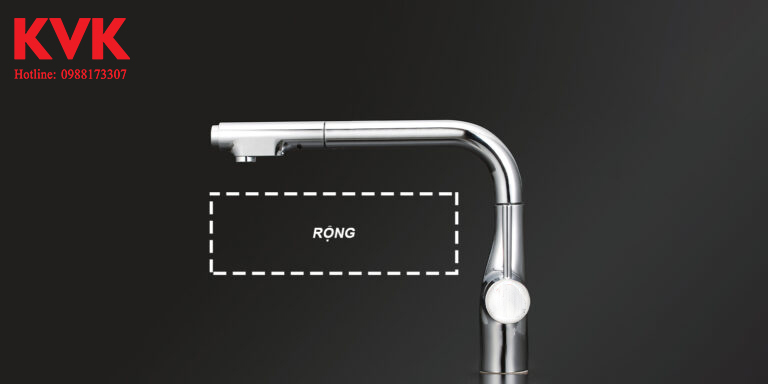 Vòi rửa bát KVK KM6101EC