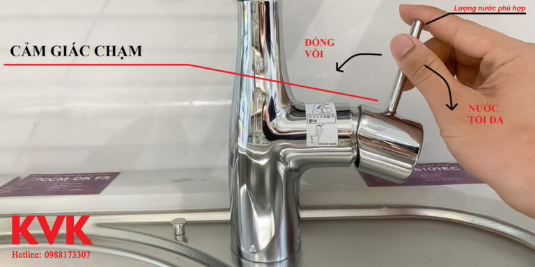Vòi rửa bát KVK KM6101EC