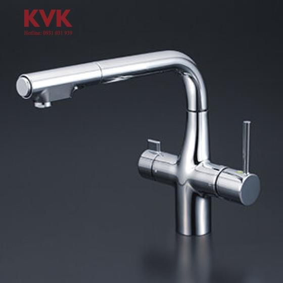 Vòi rửa bát KVK KM6121SCECHS