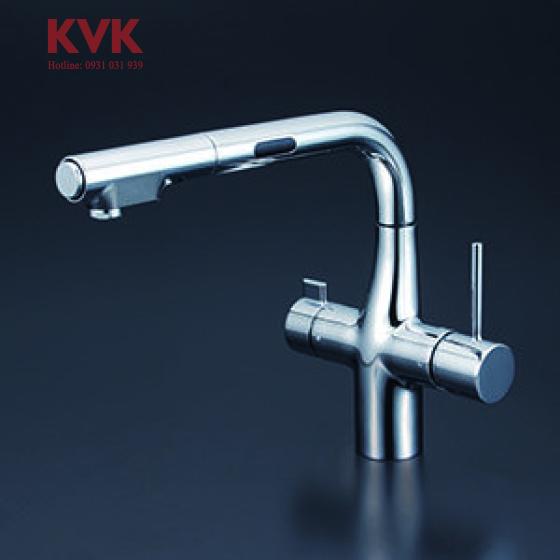 Vòi rửa bát KVK KM6131SCECHS